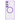 ITSkins Hybrid_R Clear MagSafe Case for Samsung Galaxy S 2025 Medium Purple